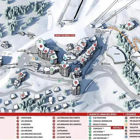 Orr Des Neiges - Grand 6 Personnes Mae-3954 Lejlighed *